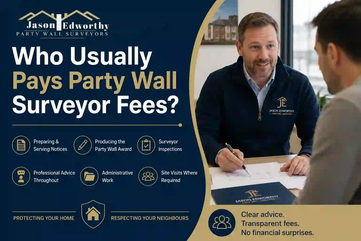 Who Usually Pays Party Wall Surveyor Fees Hillingdon?